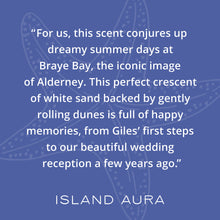 Load image into Gallery viewer, Island Aura Braye wax melts story