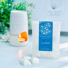 Load image into Gallery viewer, Island Aura Corblets wax melts and burner