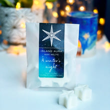 Load image into Gallery viewer, Island Aura A winter's night wax melt